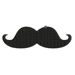 Stickdatei - Moustache